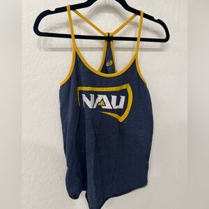 NAU Lumberjacks reversible tank top